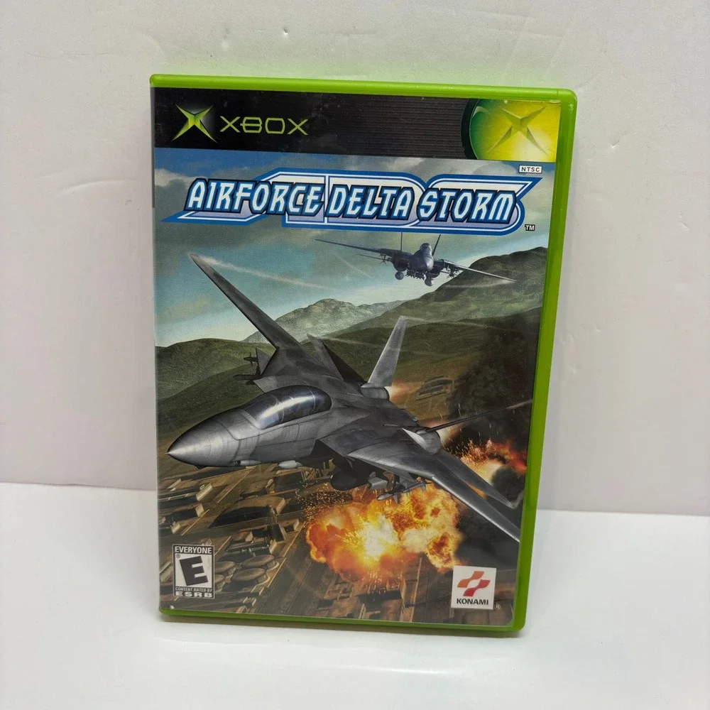 CIB Video Game Original Xbox Airforce Delta Storm Konami